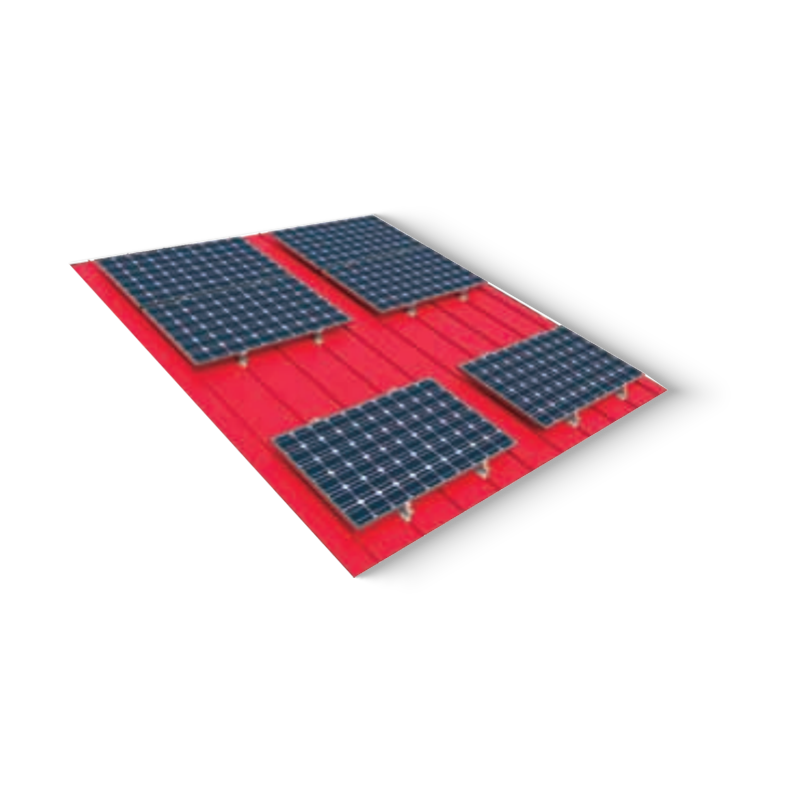 Tiada sistem pemasangan jubin keluli warna purlin